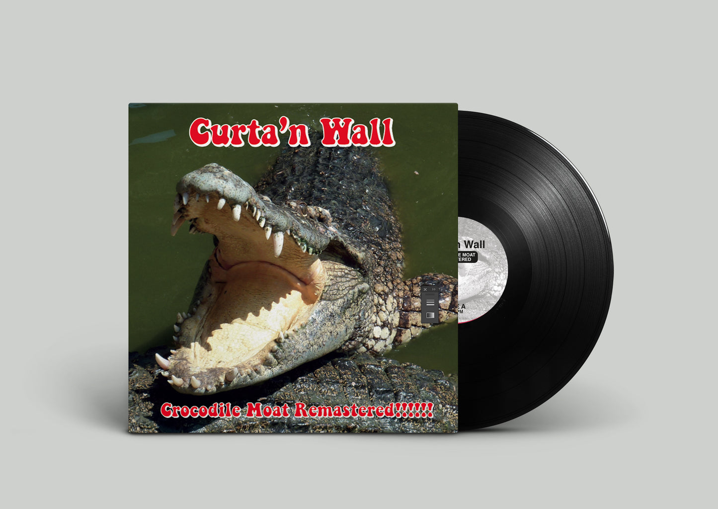 CURTA'N WALL - Crocodile Moat Remastered LP (pre-order)