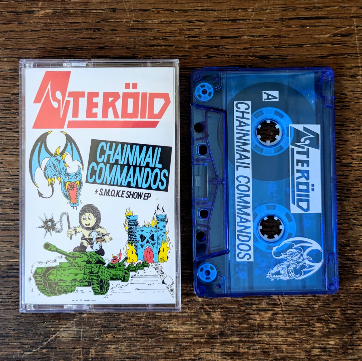 STERÖID - Chainmail Commandos (+bonus tracks) cassette