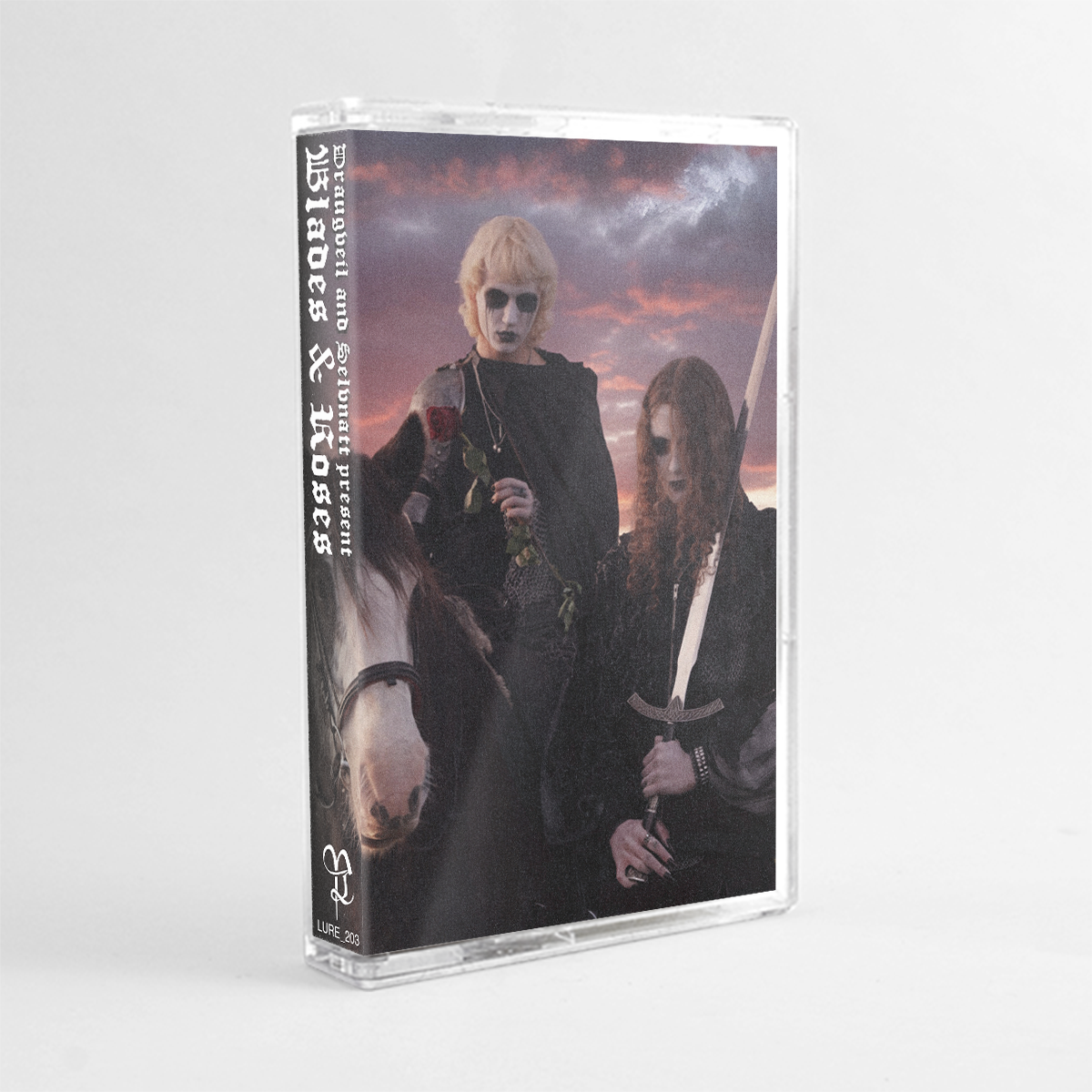 DRAUGVEIL and SELVNATT - Blades & Roses cassette *PREORDER*