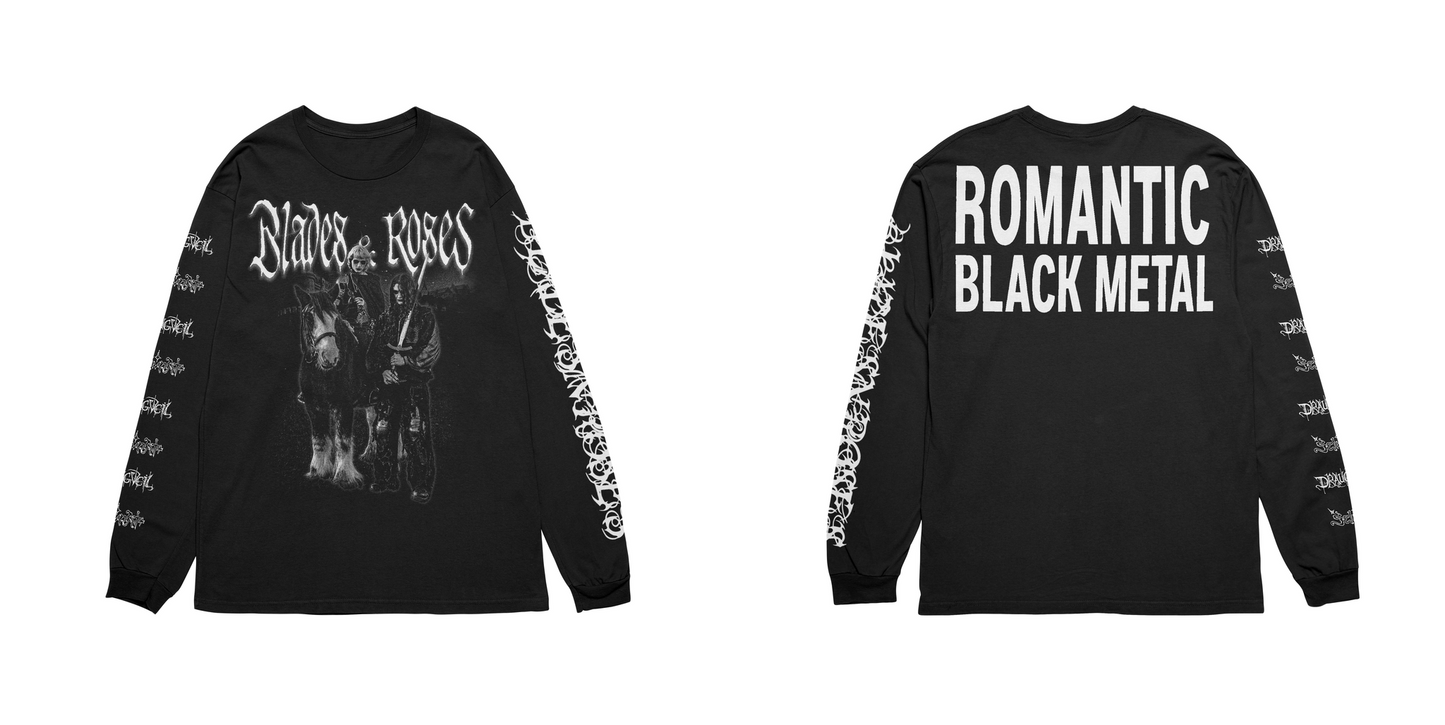 BLADES & ROSES long sleeve (Draugveil and Selvnatt)
