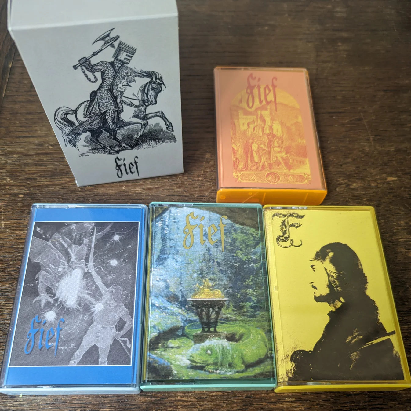 FIEF "I-IV" cassette box