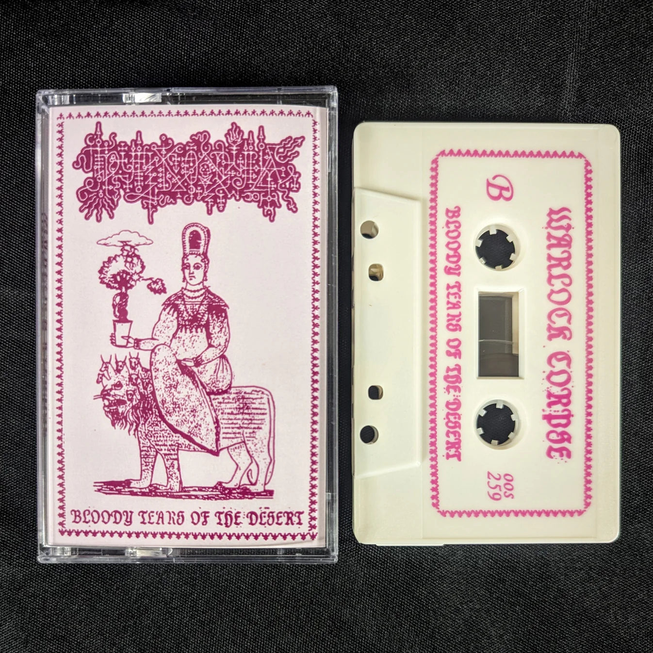 WARLOCK CORPSE - Bloody Tears of the Desert cassette