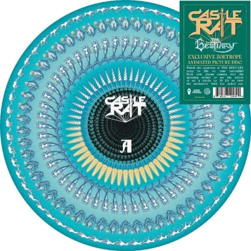 CASTLE RAT - The Bestiary LTD. PICTURE DISC LP