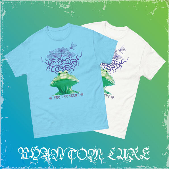 FROG CONCERT "Where's Froggy?" TEE [blue]