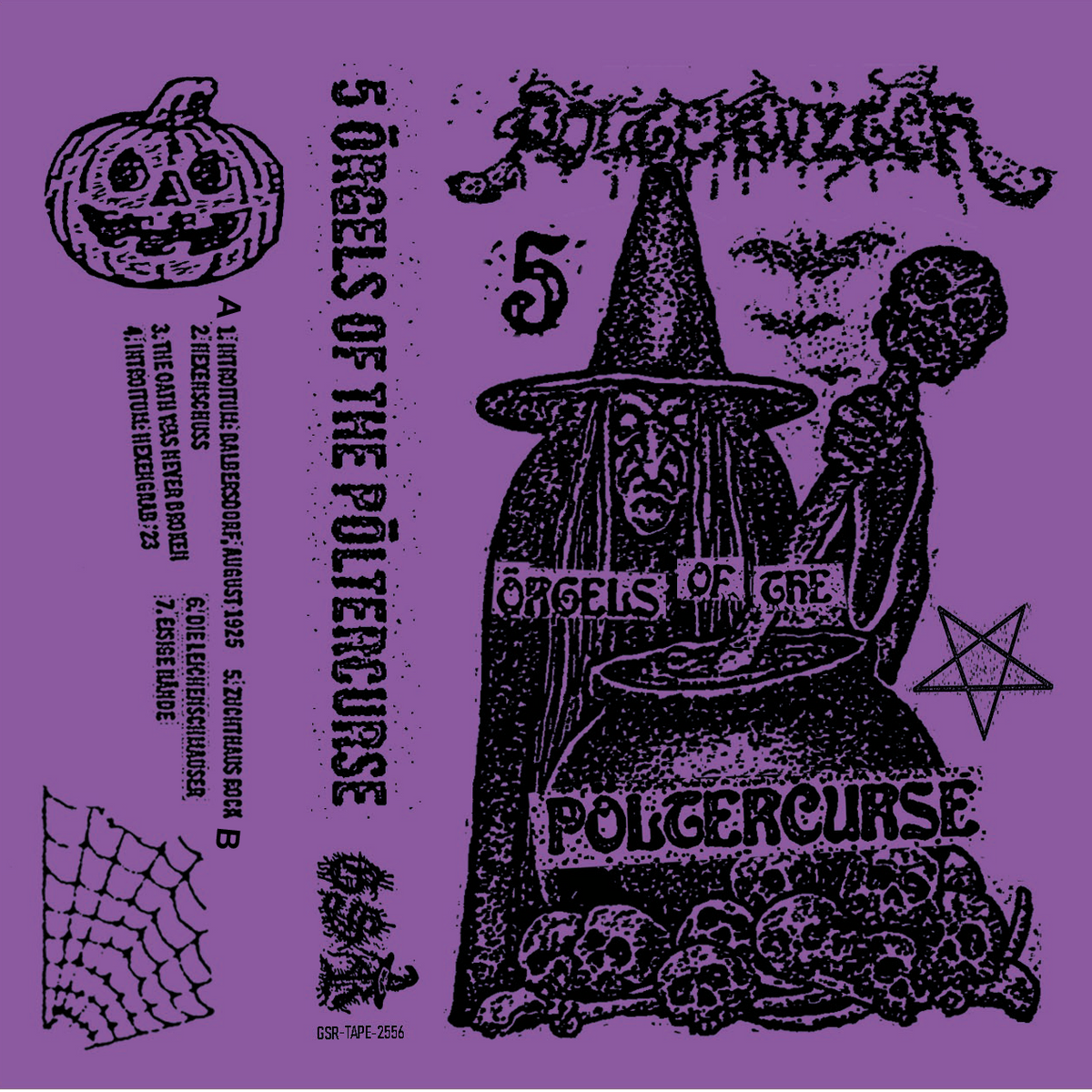 POLTERWITCH - 5 Örgels Of The Pöltercurse cassette