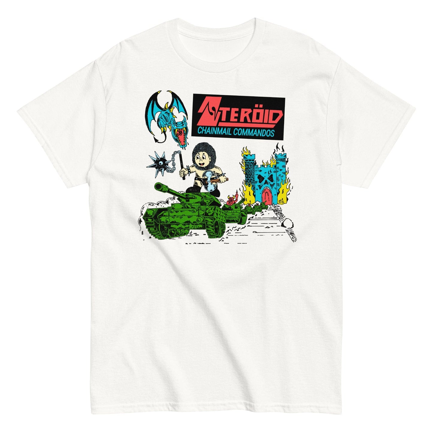 STERÖID - Chainmail Commandos T-shirt (white)
