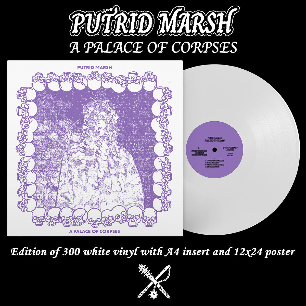 PUTRID MARSH - A Palace of Corpses LP