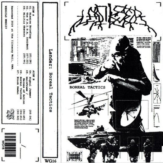 LANDER - Boreal Tactics cassette