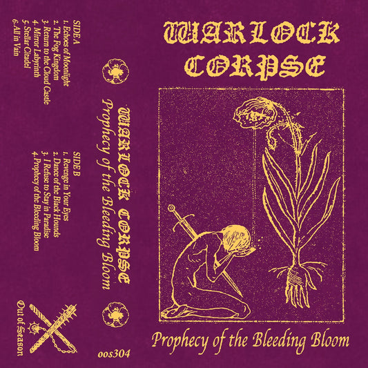 WARLOCK CORPSE - Prophecy of the Bleeding Bloom cassette