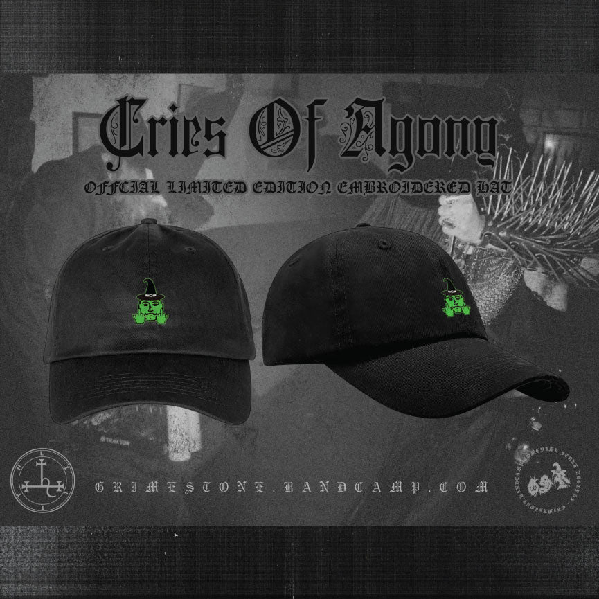 CRIES OF AGONY - embroidered dad hat