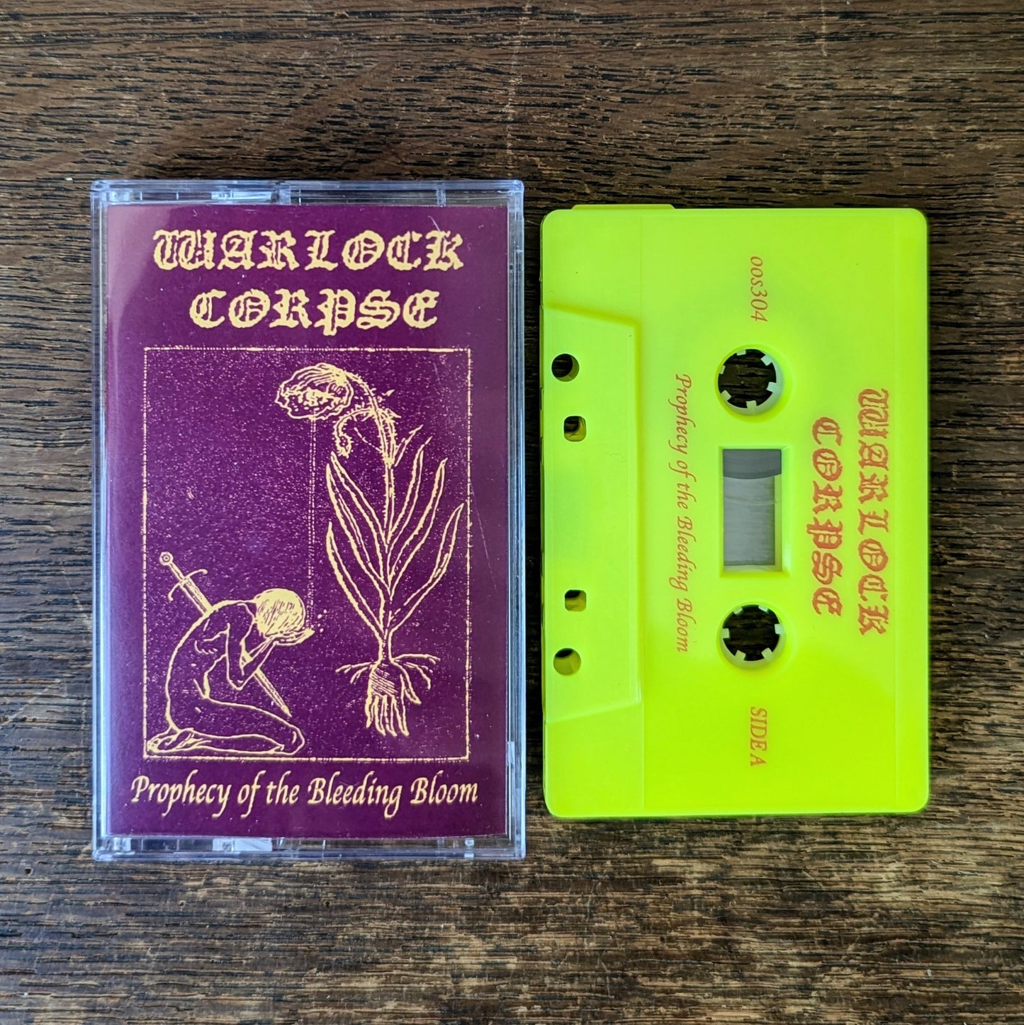 WARLOCK CORPSE - Prophecy of the Bleeding Bloom cassette