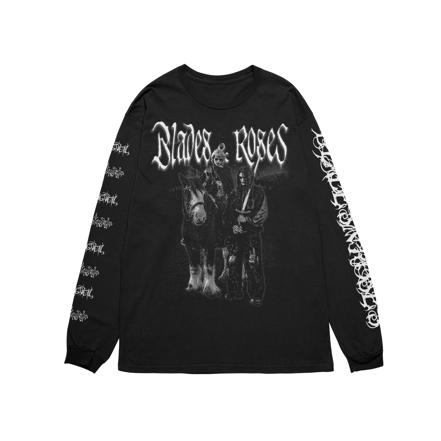 BLADES & ROSES long sleeve (Draugveil and Selvnatt)