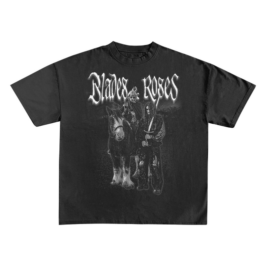 BLADES & ROSES T-shirt (Draugveil and Selvnatt)
