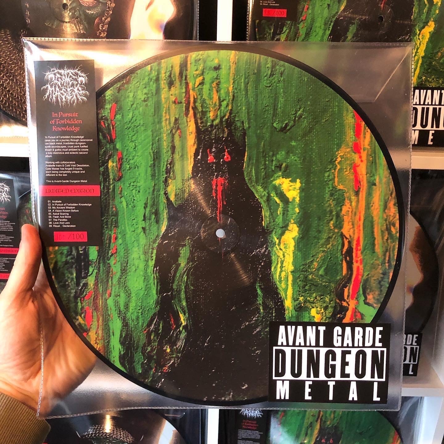 GATE MASTER - In Pursuit of Forbidden Knowledge PICTURE DISC